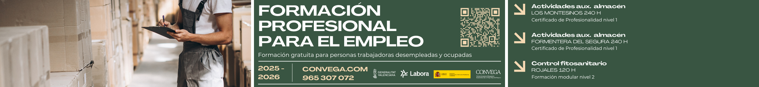 Formación Profesional para el Empleo 2025